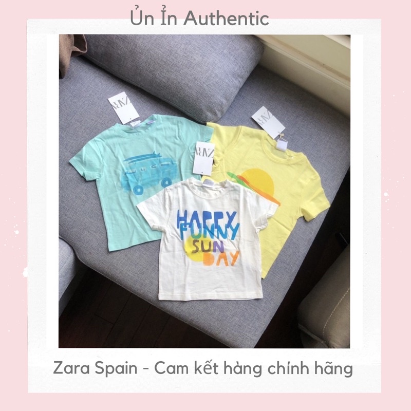 [Chinh hãng] Áo zara bé trai săn sale Spain size 9-12m đến 4-5y