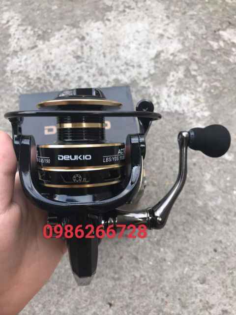 Máy Câu Cá Kim Loại DEUKIO AC 2000-7000
