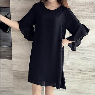 Đầm Tay Ráp Lăng Cao Cấp