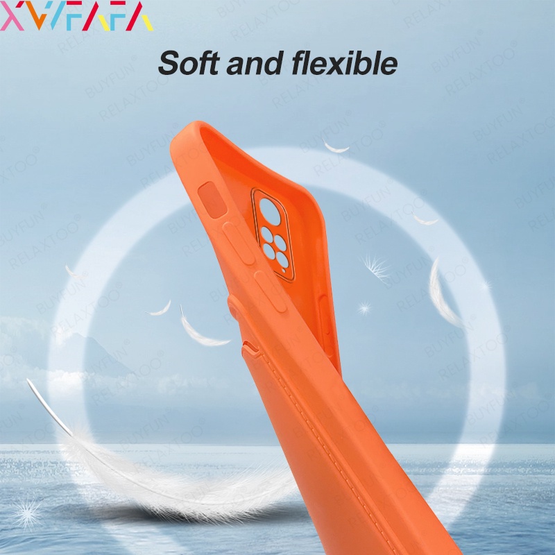Ốp Điện Thoại Silicon TPU Mềm Màu Kẹo Có Ngăn Đựng Thẻ Cho Xiaomi Redmi Note 11S Note 11 Pro+ Note 11 Pro