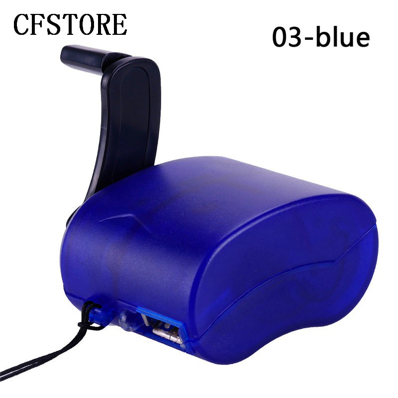 Máy phát điện mini CF dạng xoay tay thủ công &amp; kết nối USB