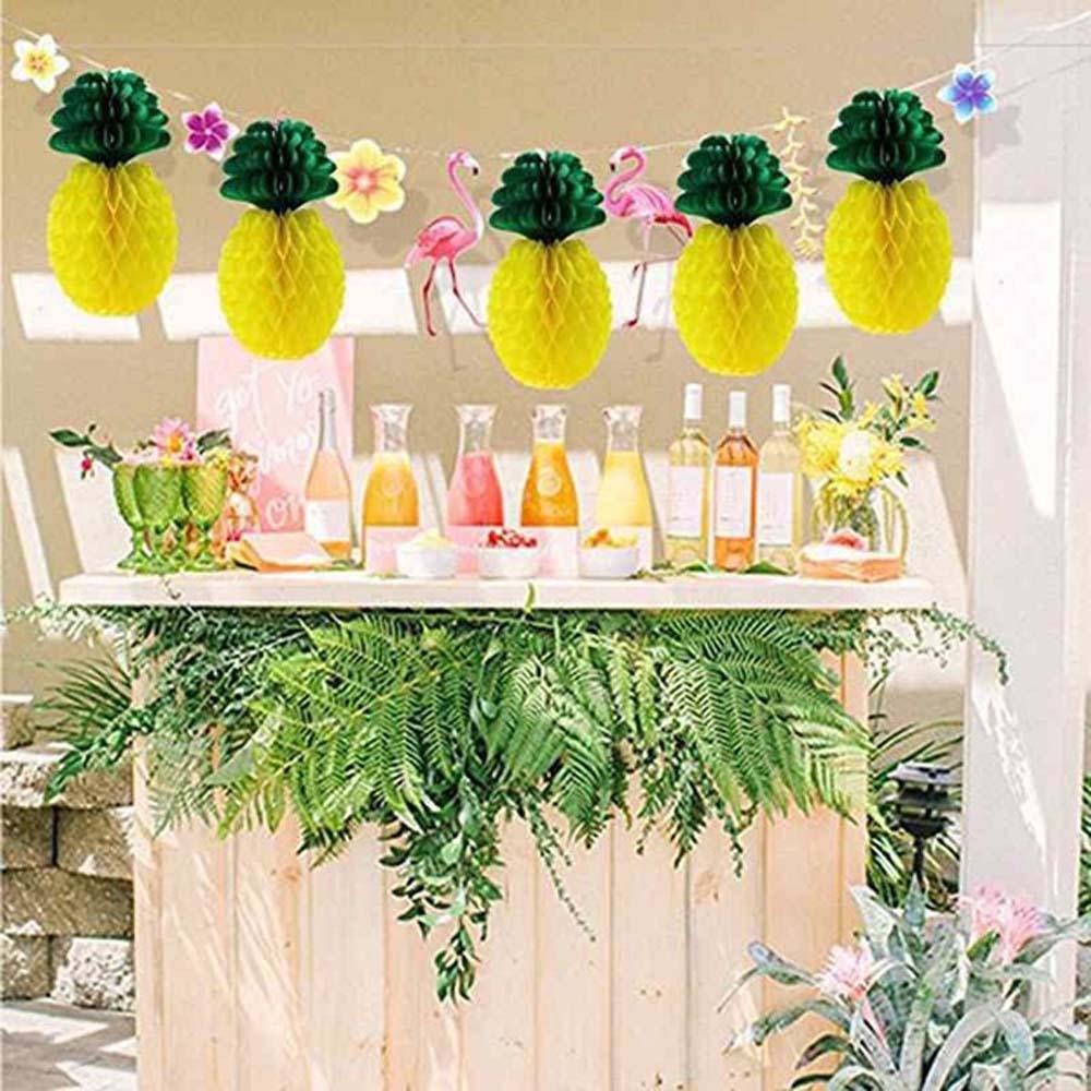 Lồng Đèn Giấy Hình Quả Dứa Treo Trang Trí Tiệc