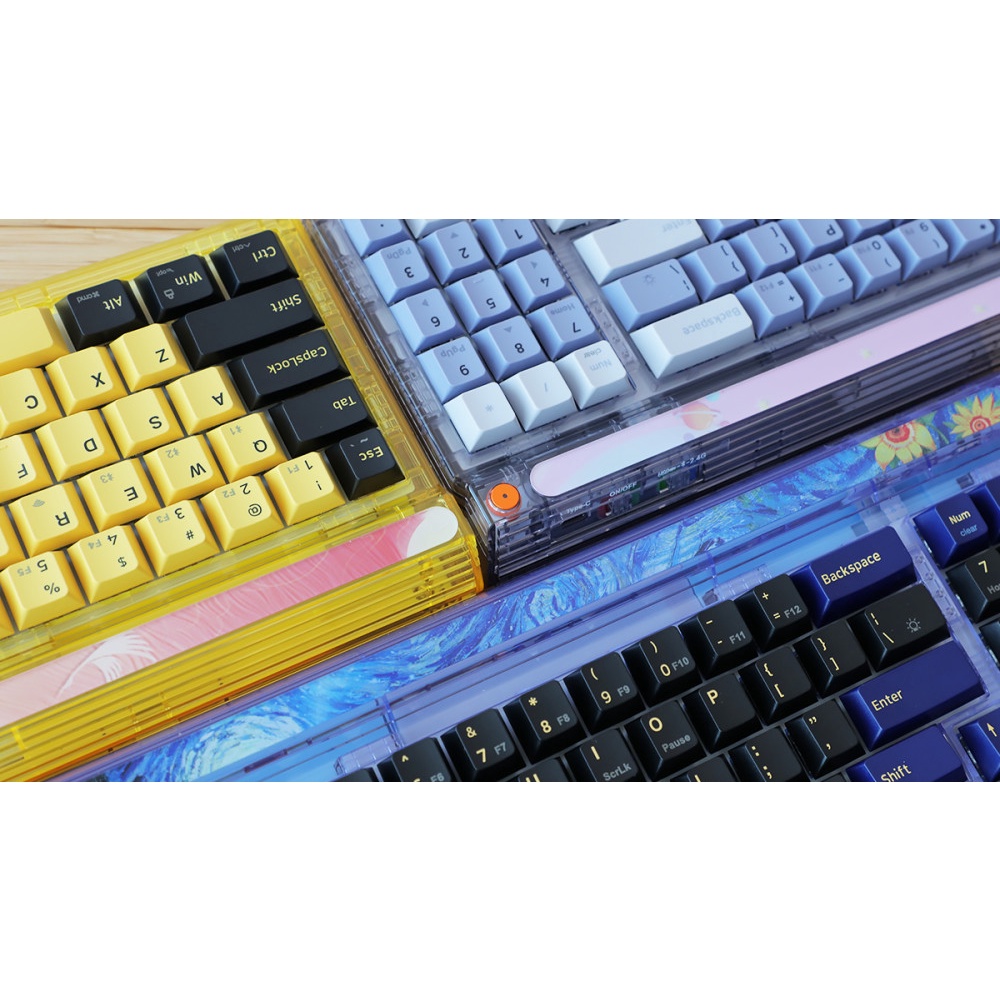 Bàn phím cơ không dây Gasket Newmen GM780 Starry Sky, Layout 78 phím, bảo hành 24 tháng - Hàng chính hãng