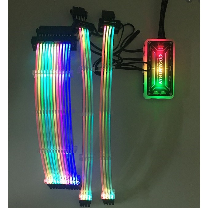 Dây nguồn RGB đồng bộ Hub Coolmoon/Hub All-in-One/Aurasync (Phiên bản mới nhất rực rỡ sắc | BigBuy360 - bigbuy360.vn