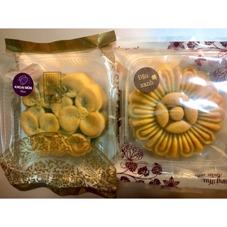 Bánh nhân Đậu xanh-Trà xanh-Lá dứa-Khoai môn