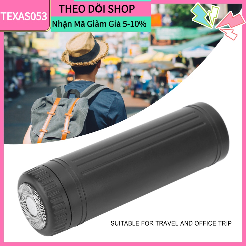 [Hàng mới về] Máy cạo râu điện mini sạc cổng USB cầm tay có thể rửa được