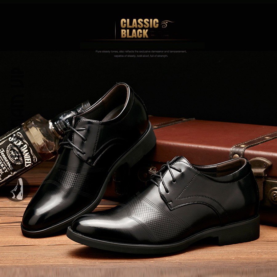 Giày Tăng Chiều Cao Nam - FREESHIP - Giày Tây Nam Đẹp Nam Tính GD46