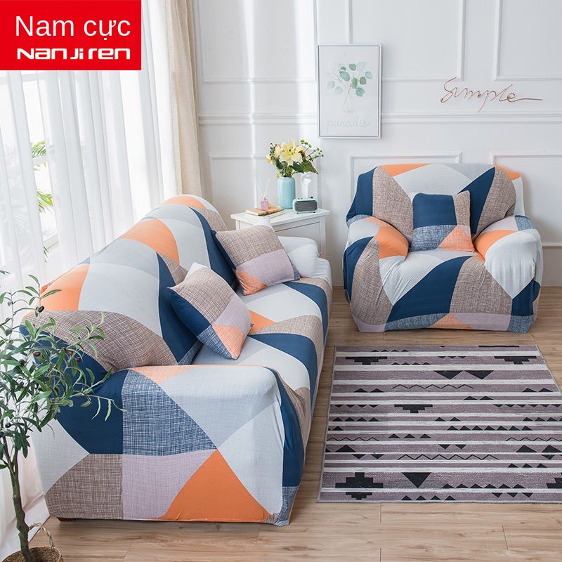 Vỏ bọc ghế sofa cổ điển Nam Cực 123 kết hợp bốn mùa Vỏ bọc ghế sofa lười đàn hồi phổ quát