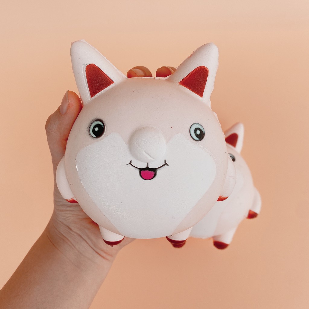 Squishy Cáo Béo chính hãng Sunny Squishy 13cm siêu chậm tăng có bao bì