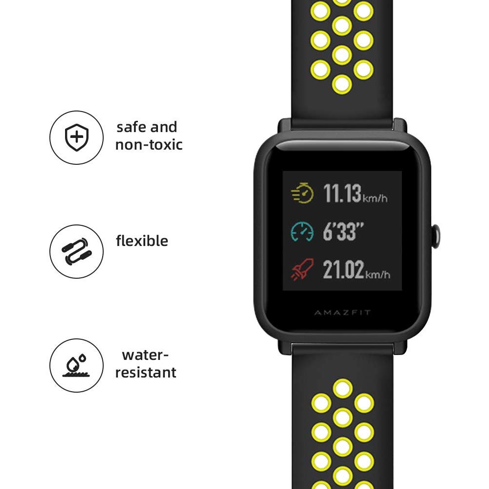 Dây đeo đồng hồ 20mm 22mm bằng silicone cho Huawei Gt Magic Samsung Gear S2 S3 42 46