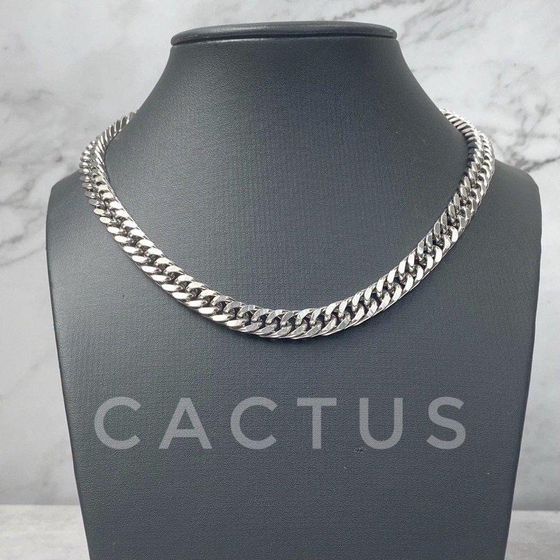 DÂY CHUYỀN THÉP TITAN mắt xích liền vát mặt