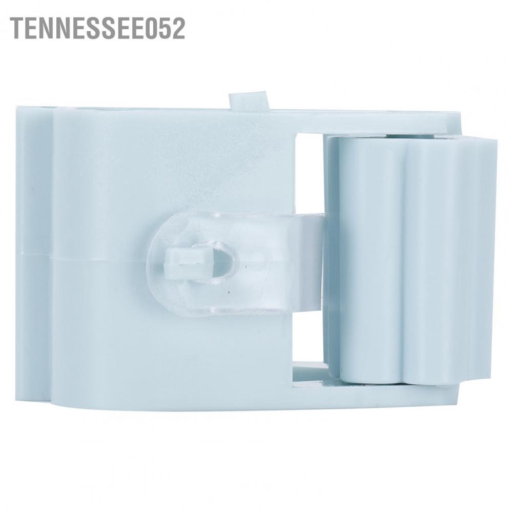 Tennessee052 Broom Holder Wall Mounted Mop Storage Rack Clamp for Bathroom Kitchen Garden Light Green