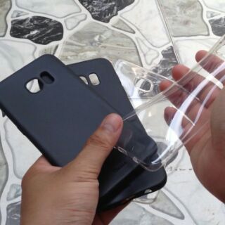 Ốp lưng Galaxy S7 Edge Case màu siêu bền - (Đen)
