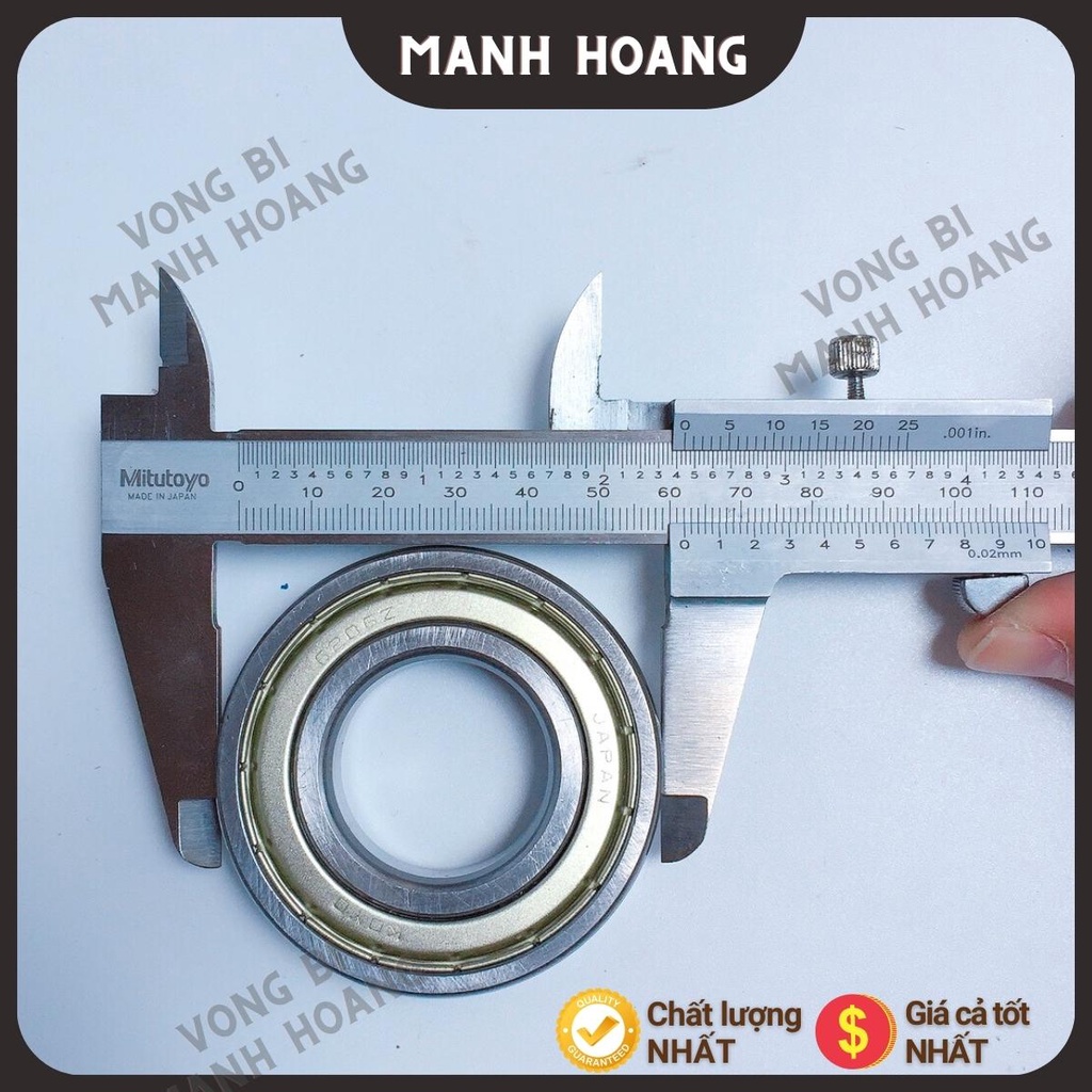 Vòng bi, bạc đạn 6206 ZZCM KOYO tiêu chuẩn quốc tế, chất lượng cao, bền bỉ - Vòng bi Mạnh Hoàng