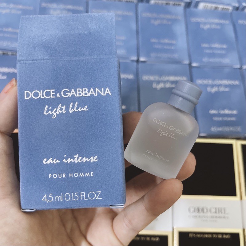 Nước hoa mini Dolce & Gabbana Light Blue Eau Intense Pour Homme