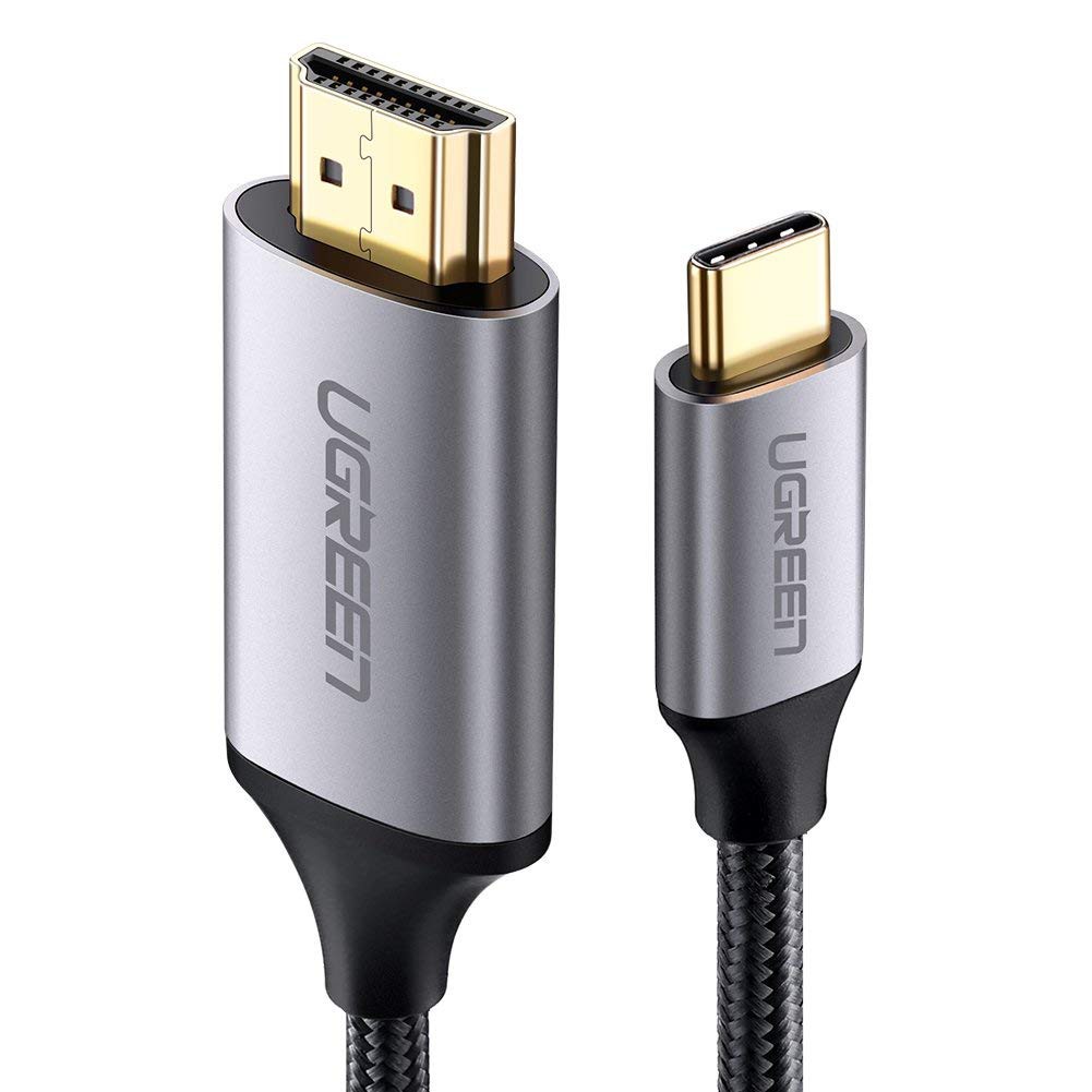 [Mã ELHACE giảm 4% đơn 300K] Cáp chuyển USB C sang HDMI dài 1.5m Ugreen 50570 (hỗ trợ 4K 2K)