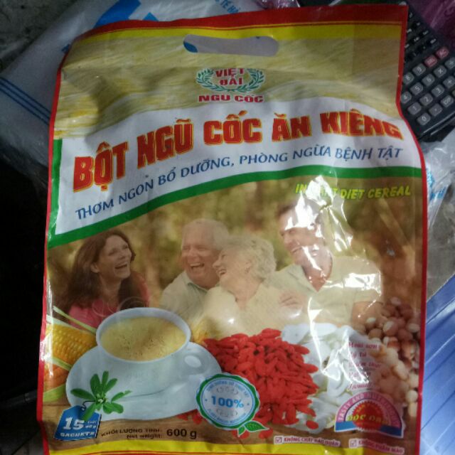 Bột ngũ cốc ăn kiêng Việt Đài 600g