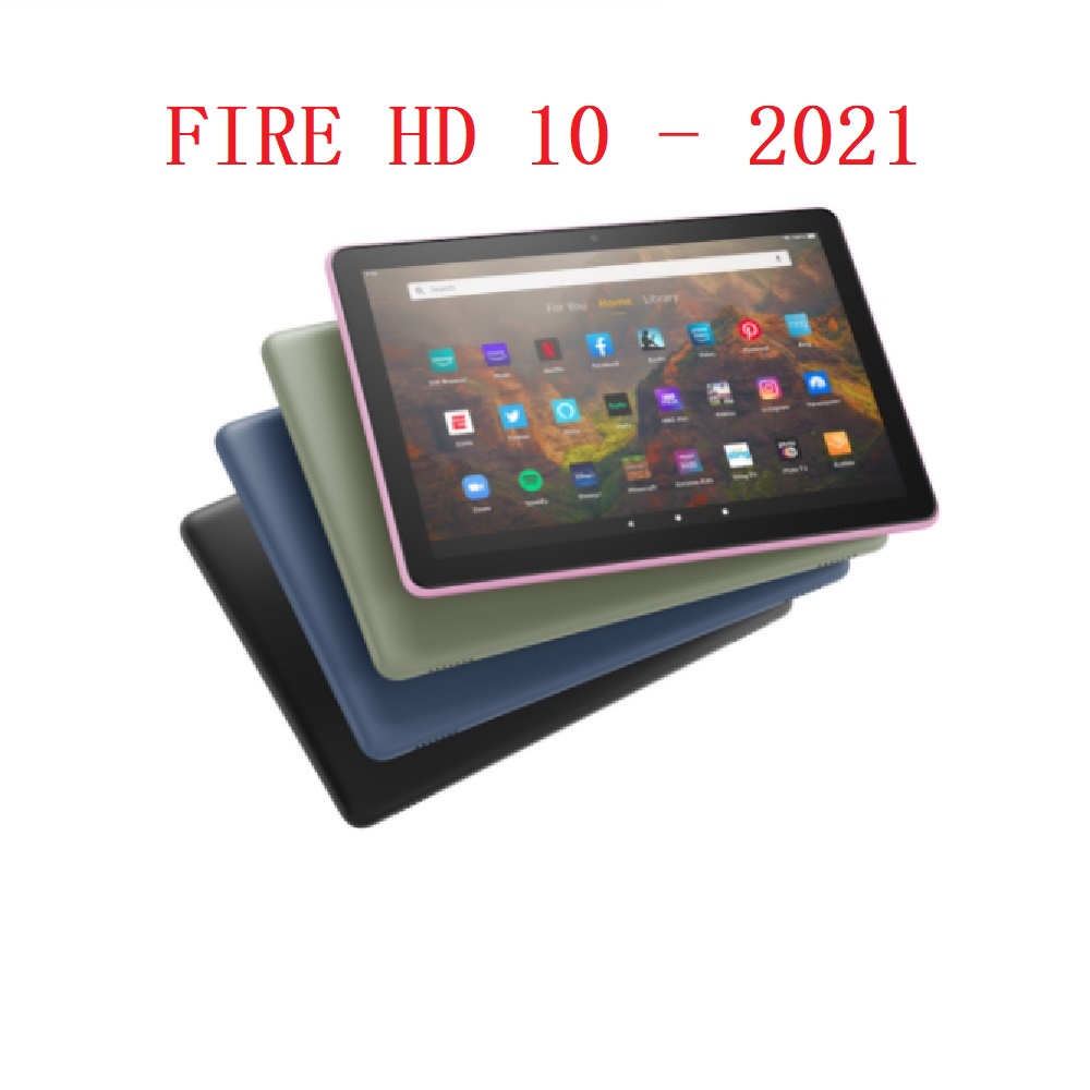 Máy tính bảng Kindle Fire HD 10 - 2021 3GB Ram/Cpu 8 Nhân/Full HD | Phiên Bản Nâng Cấp Mới Nhất 2021 | Mới Nguyên Seal