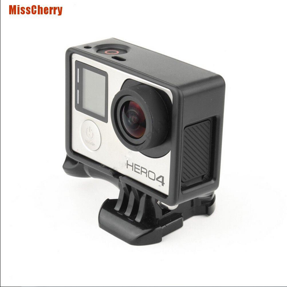 Khung Bảo Vệ Máy Ảnh Gopro Hero 3 Hero 3 + Hero 4 Màu Đen