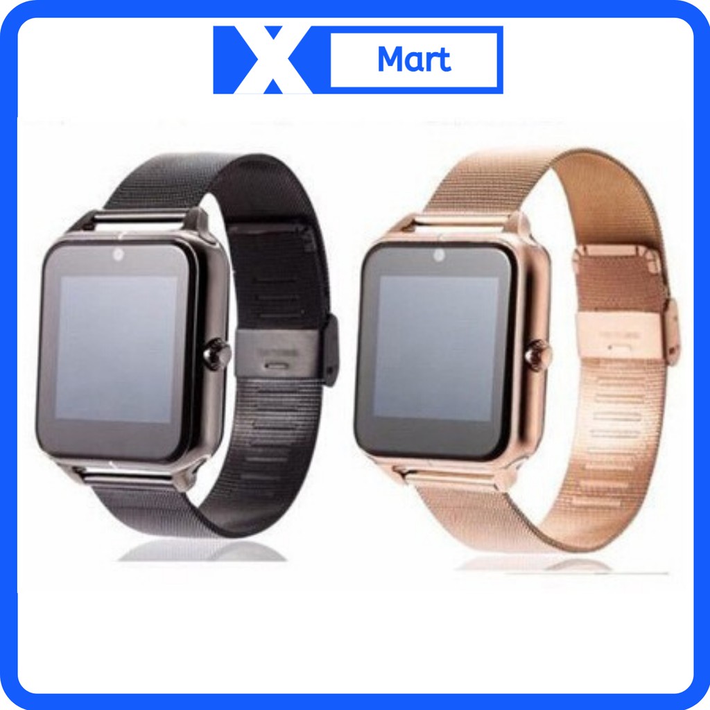 Đồng hồ thông minh dây kim loại Z08 thiết kế sang trọng - Smart watch đeo tay xài sim pin 350mah