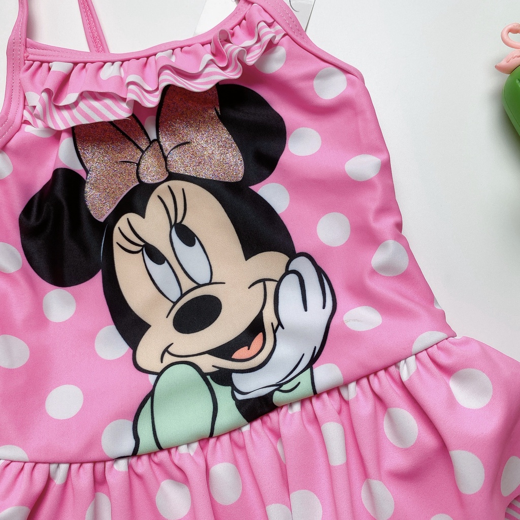 ♥️[Q11.HCM]♥️ 4-7kg đồ bơi bikini  1 mảnh bé gái Mickey hồng - CÔ CHỦ NHỎ CHUYÊN SỈ