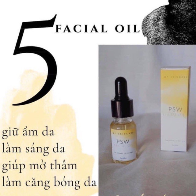 Facial oil - dầu dưỡng ẩm,căng bóng da