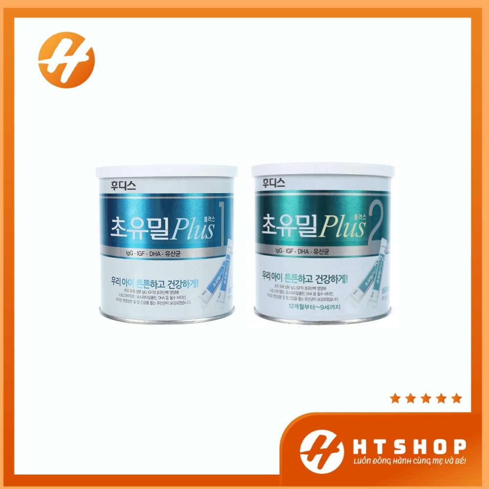 Sữa Non ILDong Hàn Quốc Số 1 và 2 Bổ Sung Dưỡng Chất Cho Trẻ Từ Sơ Sinh Hộp 100 Gram
