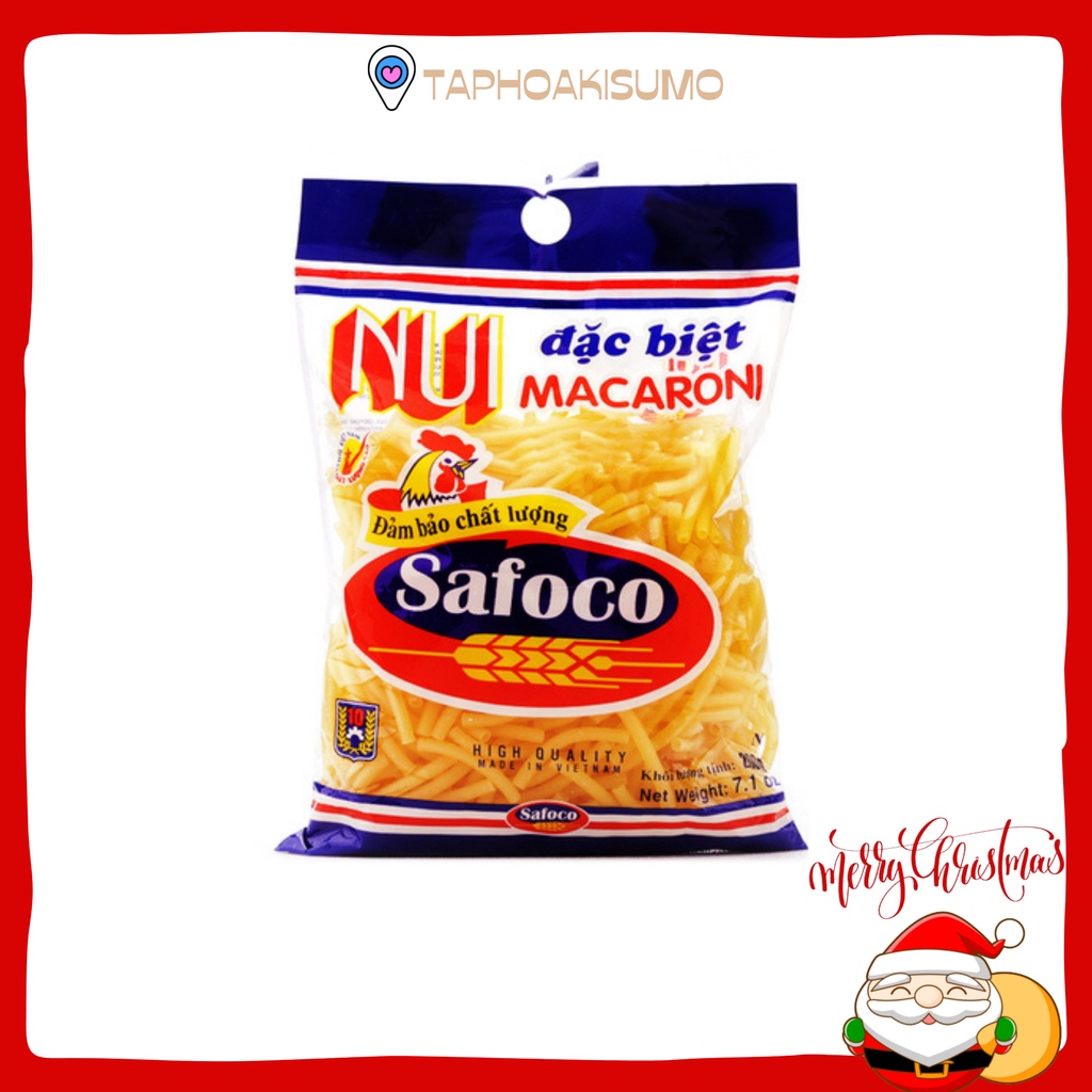 Nui ống dài SAFOCO gói 200 gram/ 400 gram | BigBuy360 - bigbuy360.vn