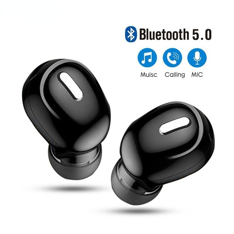 Bộ Tai Nghe Chơi Game Không Dây Bluetooth 5.0 Mini X9 Có Micro Rảnh Tay Cho Iphone Samsung