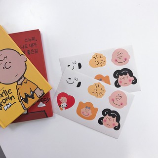 Miếng Sticker Dán Trang Trí Hình Nhân Vật Chú Chó Snoopy Dễ Thương