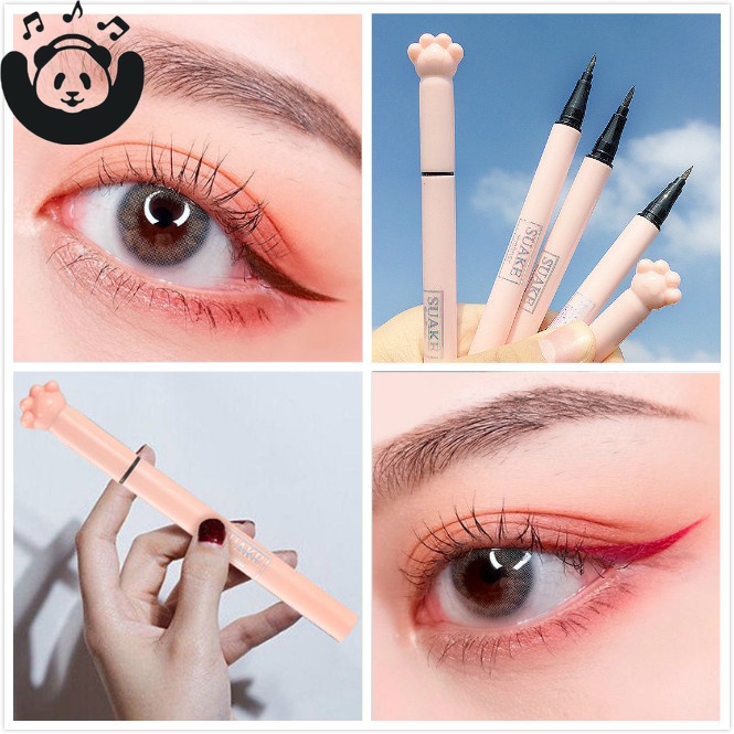 Bút Kẻ Mắt Dạng Lỏng Màu Đen Lâu Trôi Chống Thấm Nước Không Bị Nhòe Tiện Lợi Dành Cho Trang Điểm CFH