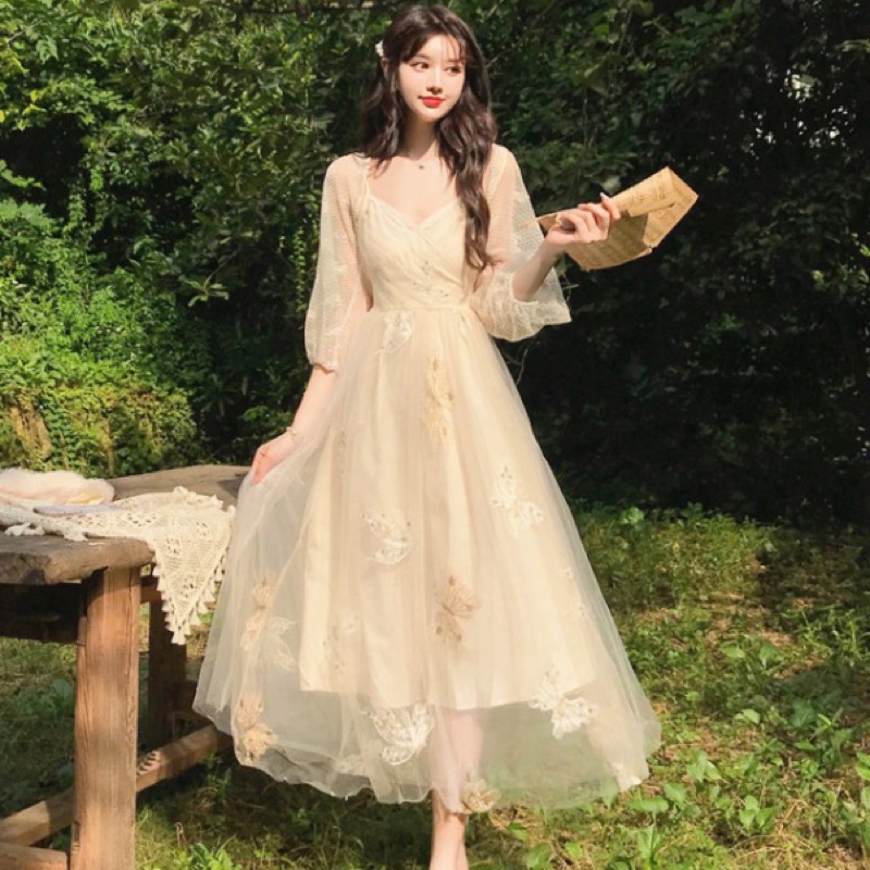 Áo Váy Chốt Live