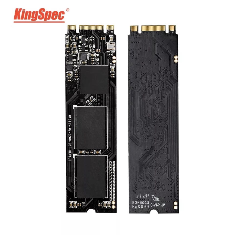 Ổ CỨNG SSD M2 SATA 128G/256G KINGSPEC NEW 100% FULLBOX HÀNG XỊN ĐẸP TỐC ĐỘ 500MB/S BH 3 NĂM