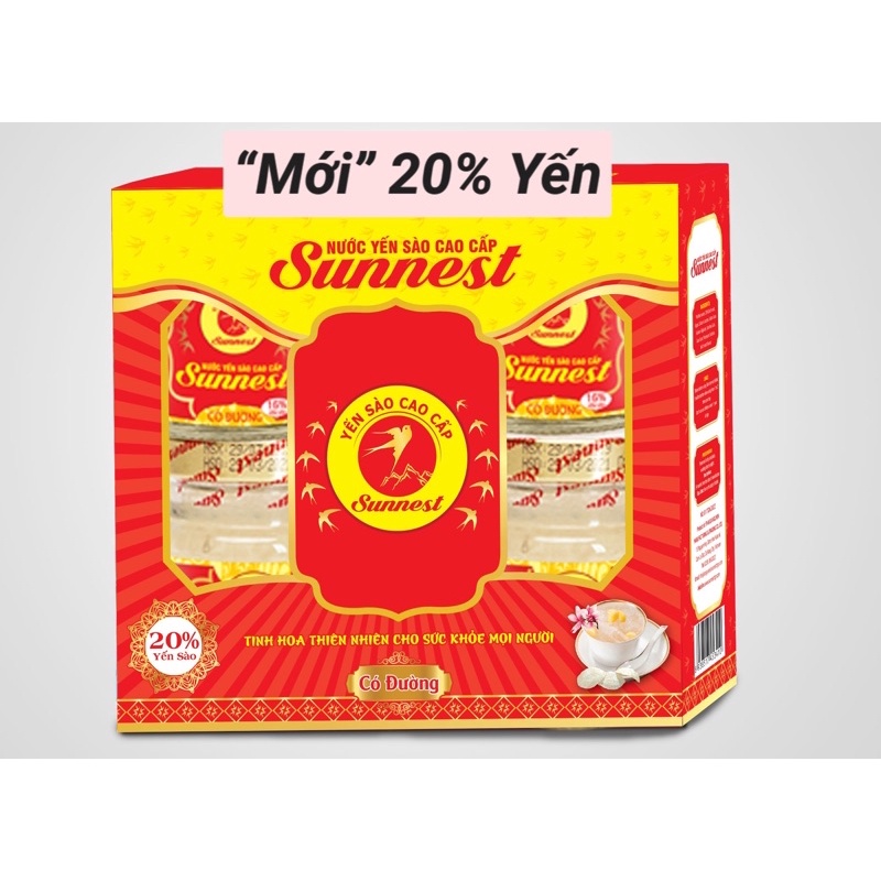 Yến sào Cao Cấp SUNNEST dành cho người lớn