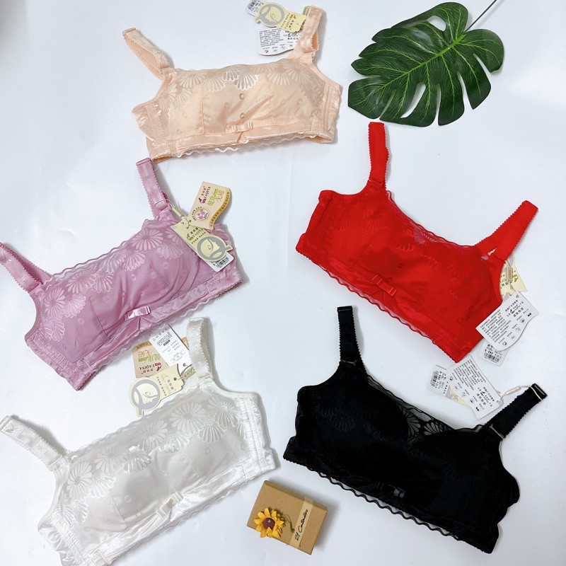 Áo lót ren dáng bra không gọng mút mỏng 32(M-04)