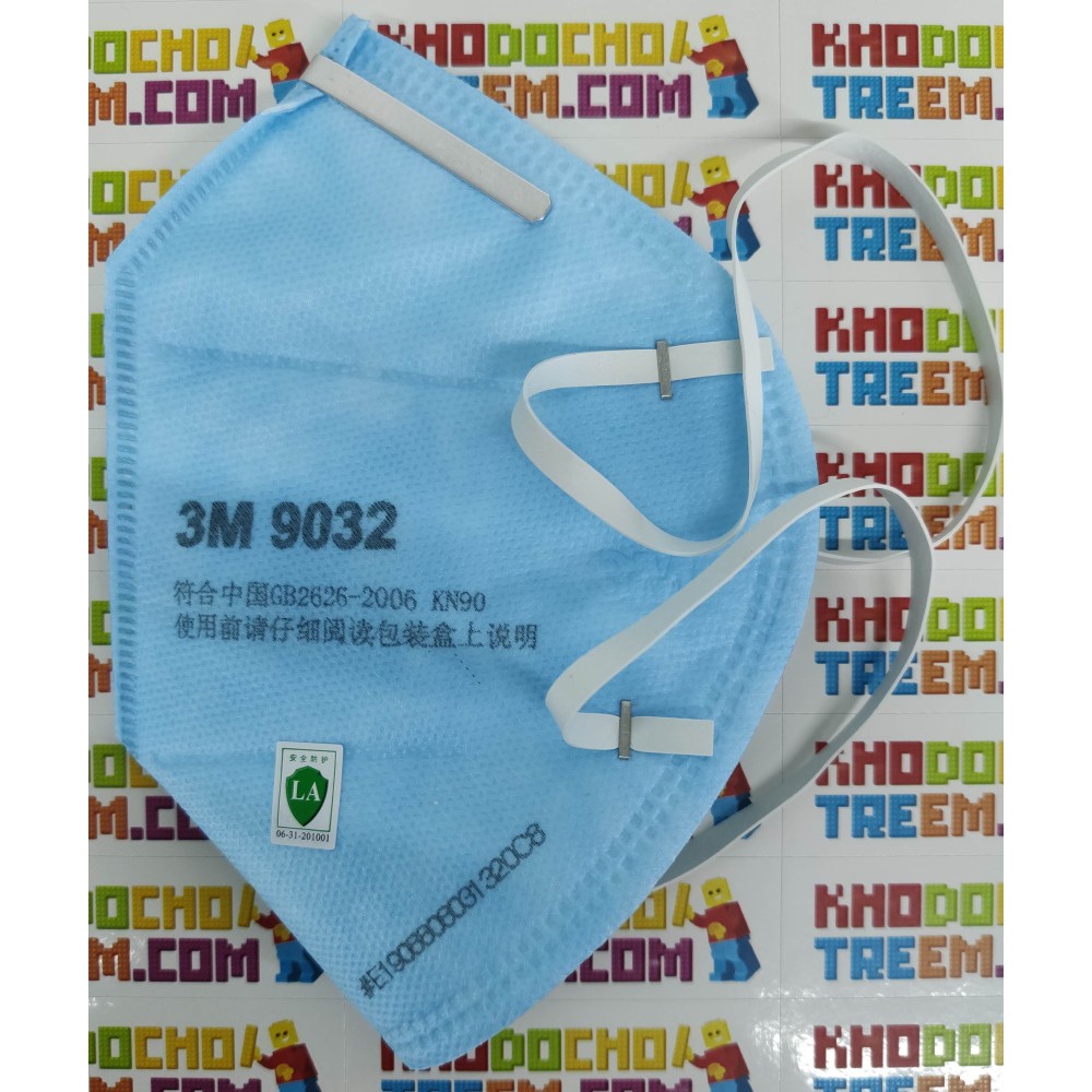 Khẩu trang 3M 9032 KN90 lọc hơn 90% bụi siêu mịn PM2.5 đeo đầu chính hãng giá rẻ nhất 3M mới hơn 3M 9002 nhiều đồ giả | BigBuy360 - bigbuy360.vn