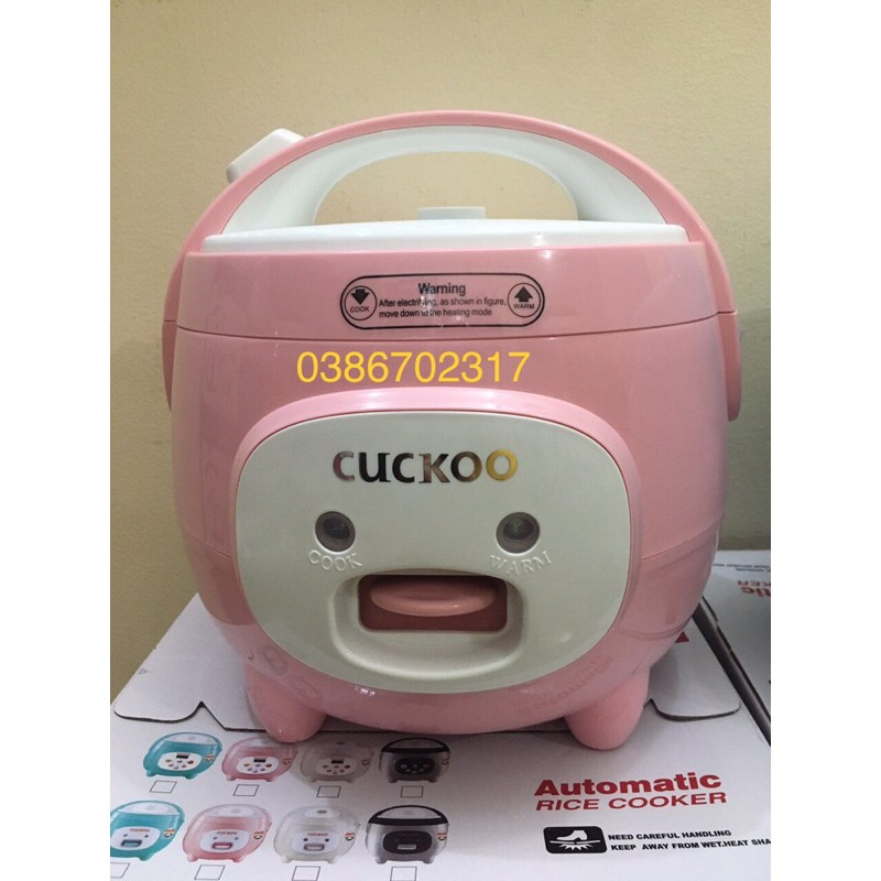 Nồi Cơm Điện Cuckoo/Shrap 1L Con Lợn Siêu Đáng Yêu BH 12Thang