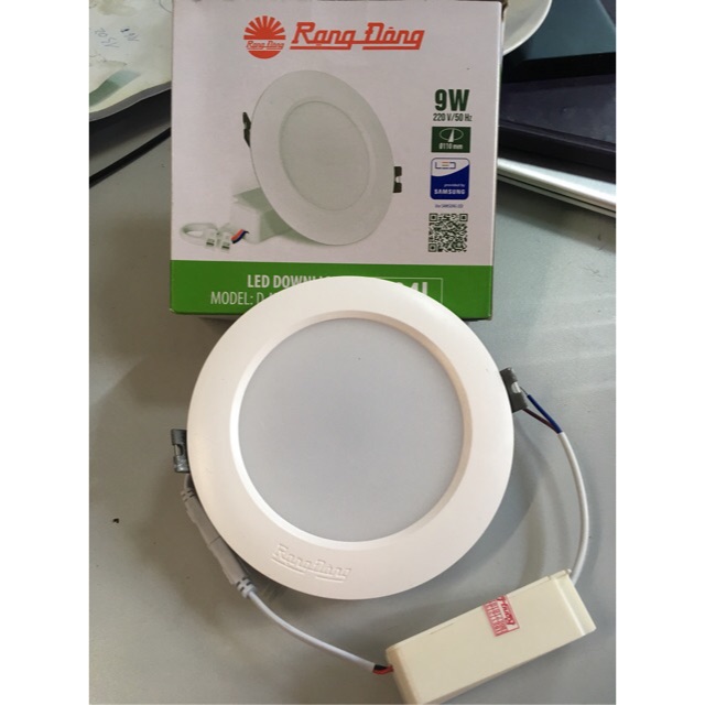 đèn âm trần rạng đông 110/9w,110/12w