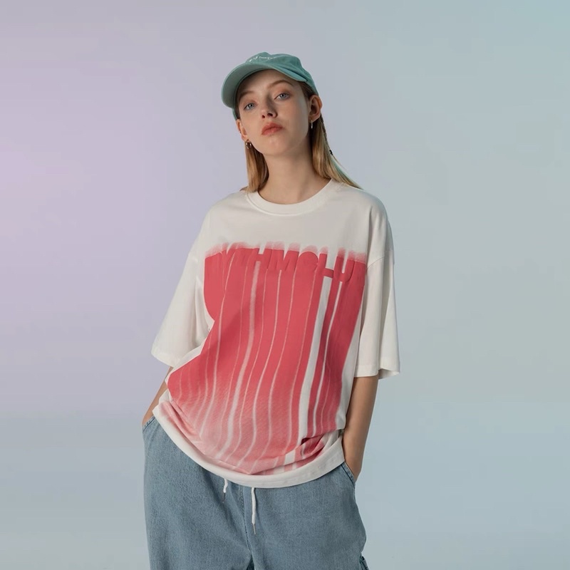 Áo thun chính hãng tay lỡ form Oversize chất cotton phong cách đường phố Hot trend - TRYCLUB tee