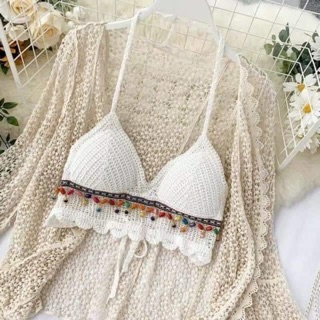 [SIÊU HOT + HÌNH THẬT] Set bikini len đi biển