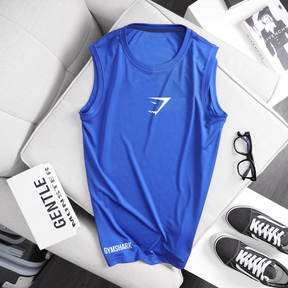 Áo Sát Nách Nam Tập Gym 𝗚𝗦 𝗚𝗦𝟯𝟵 Thể Thao Áo Ba Lỗ LOGO VẠT ÁO Co Dãn Thoáng Mát - ASN02