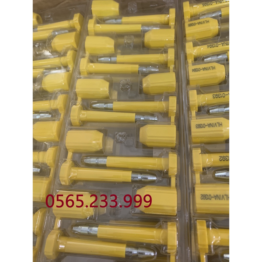 Kẹp chì cối niêm phong container có seri (10 chiếc/hộp)