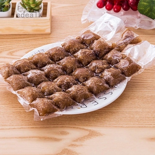Set 10 Túi Làm Đá Bằng Nhựa Trong Suốt Dùng Một Lần