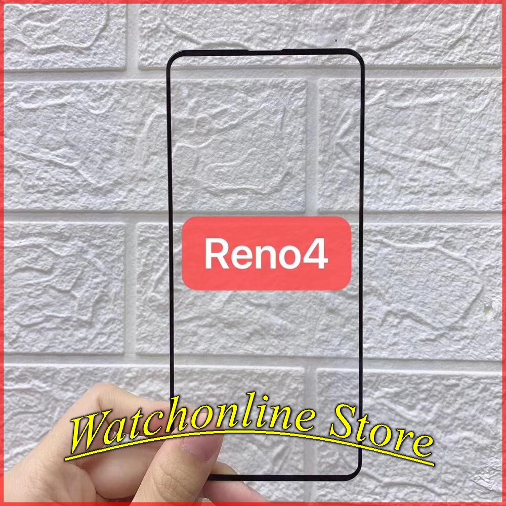 Kính cường lực Full màn full keo Oppo reno 4
