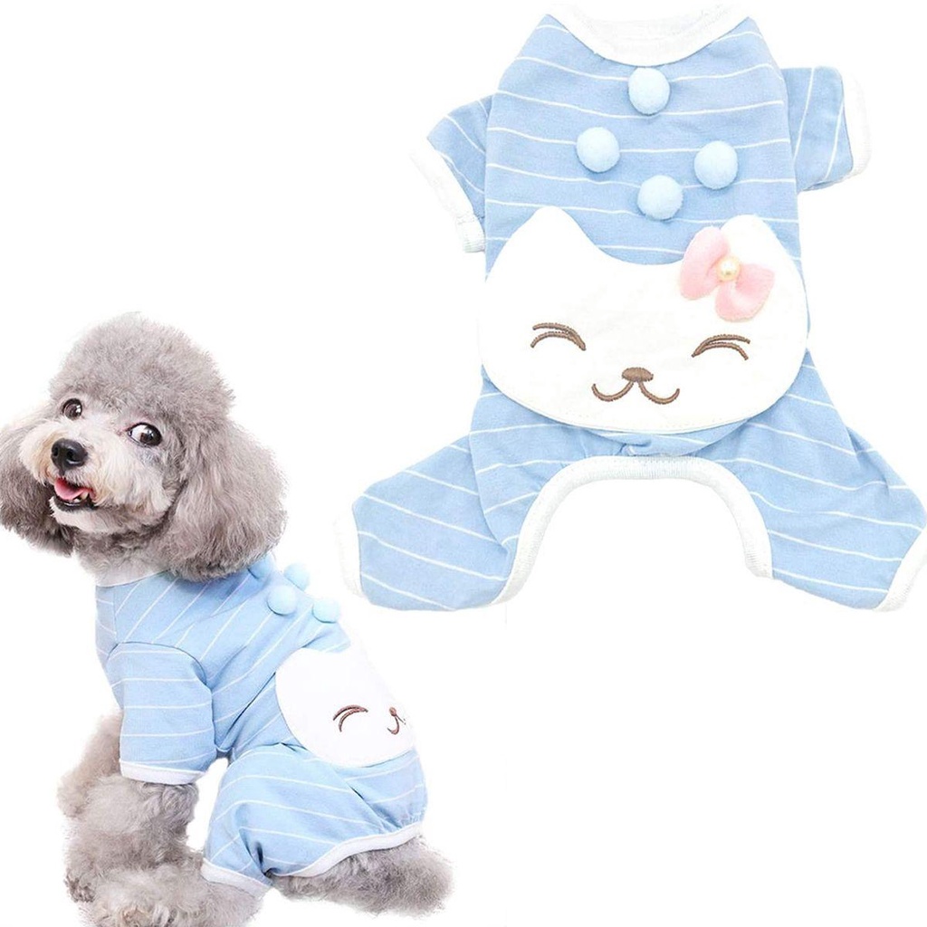 JARRED Áo liền quần Cotton Cho Thú Cưng