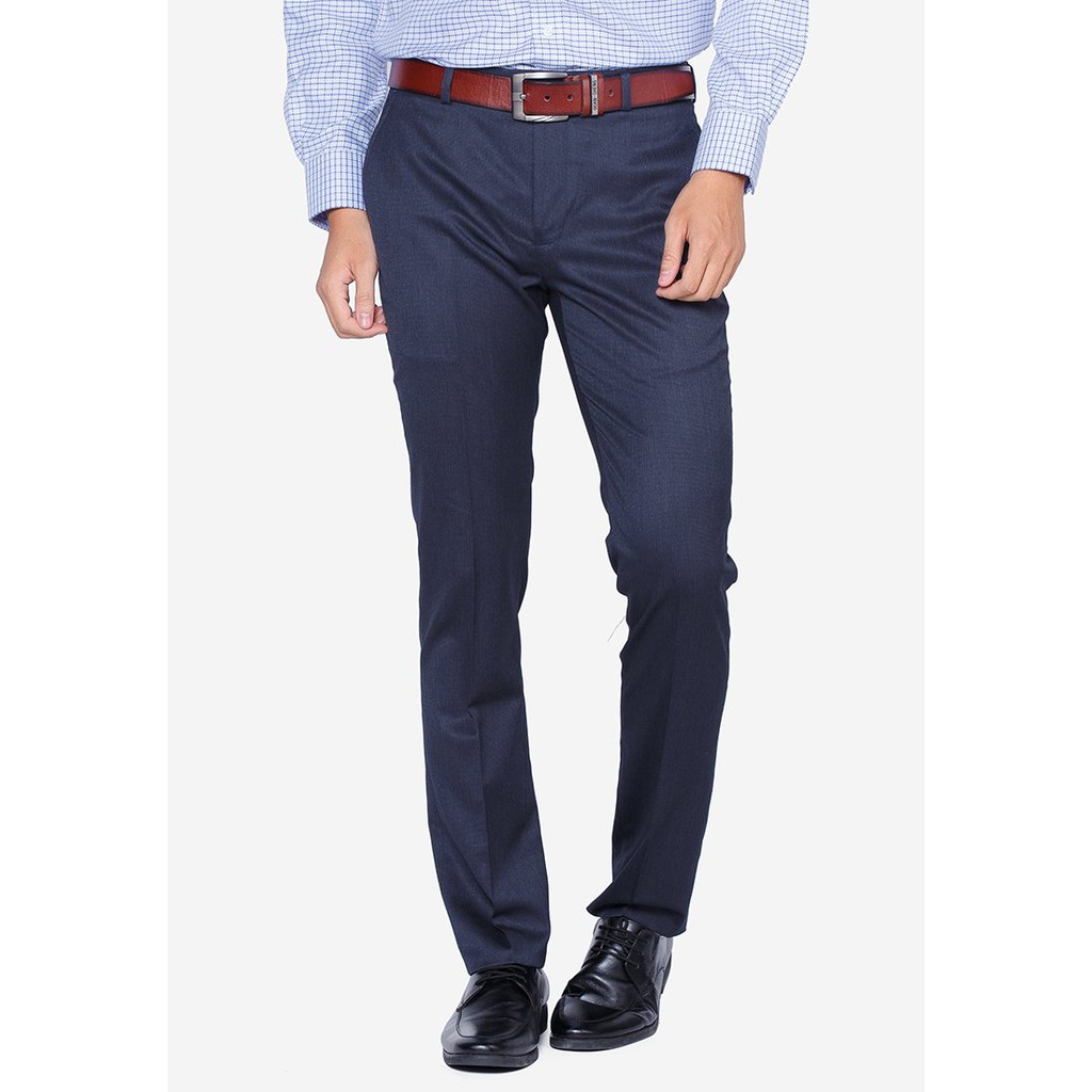 Quần tây Mattana Slim Fit MQM27160064019623 màu xanh đen