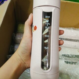 Bình nước nhựa lúa mạch cao cấp 300ml Ensure