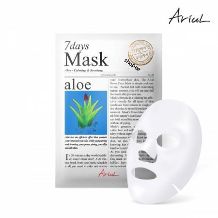 Mặt nạ cấp ẩm, dưỡng trắng Ariul 7 Days Mask 20g