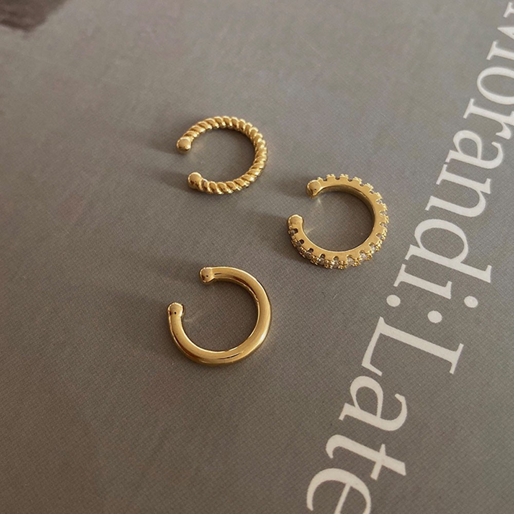 Set 3 khuyên tai thiết kế thời trang cho nữ