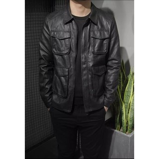 Áo khoác da cao cấp KOREA AD003